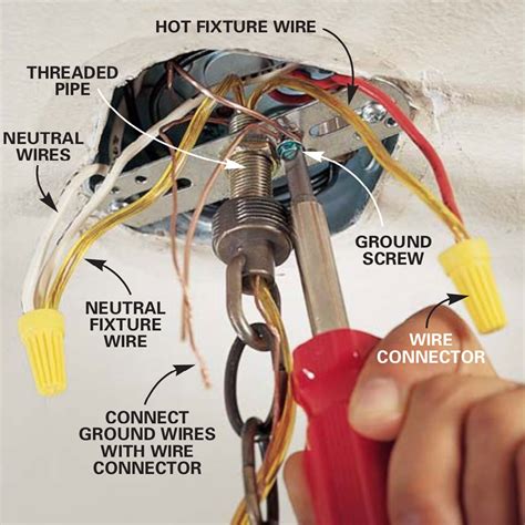 wiring for ceiling lights